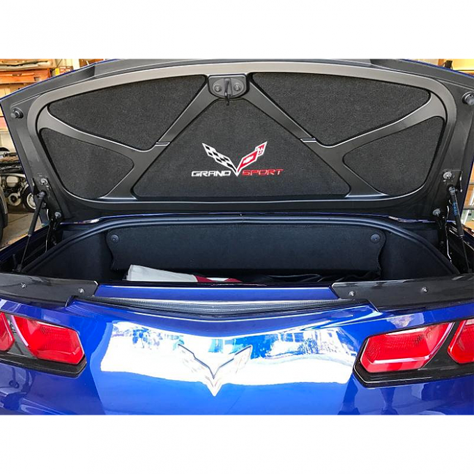 Corvette Trunk Lid Inner Liner, C7 Grand Sport, Black, 5 Piece, 2014-2019