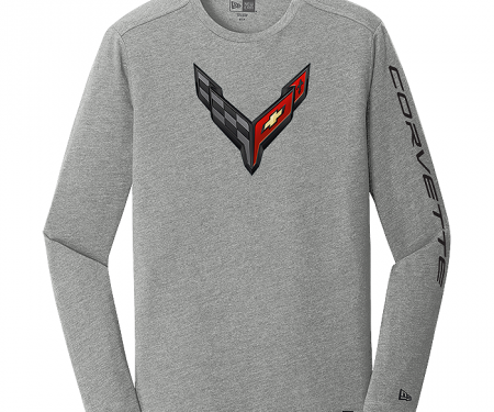 New Era C8 Corvette Carbon Flash Grey T-Shirt