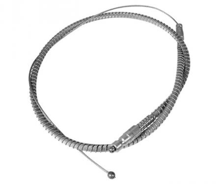 Corvette Park Brake Cable, Front Stainless Steel, 1964-1966