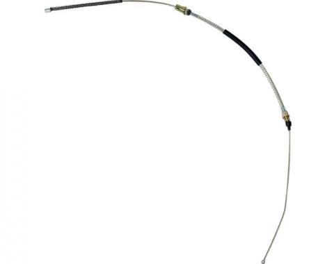 Corvette Park Brake Cable, Rear Right, Drum Brake, 1964-1965