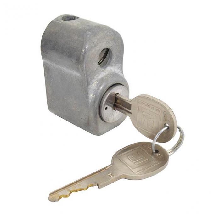 Corvette Spare Tire Lock, With Keys, 1963-1982