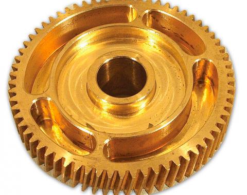 Corvette Headlight Motor Gear, Brass Large, 1984-1987