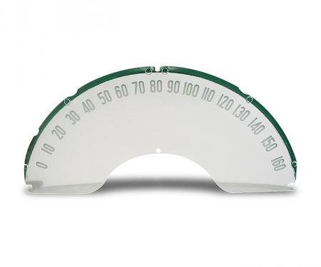 Corvette Gauge Lens, Speedometer, 1958-1962