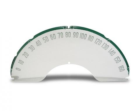 Corvette Gauge Lens, Speedometer, 1958-1962