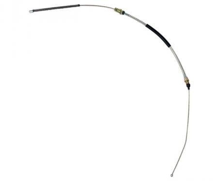 Corvette Park Brake Cable, Rear Right, Drum Brake, 1964-1965