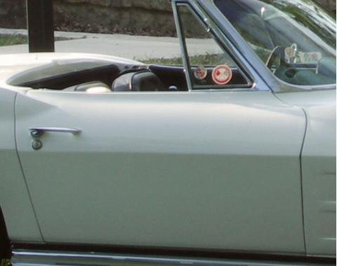 Corvette Door Skin, Outer Convertible Right, 1963-1964