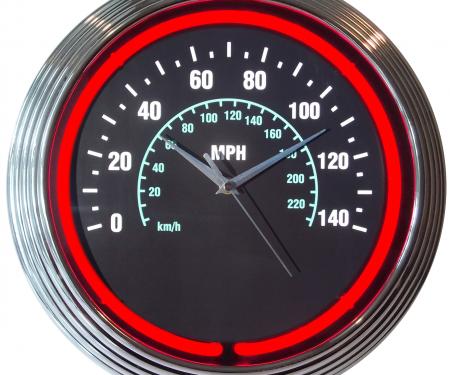 Neonetics Neon Clocks, Speedometer Neon Clock