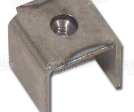 Corvette Body Mount #2/#3 Bracket, on Frame with Nut, 1964-1967