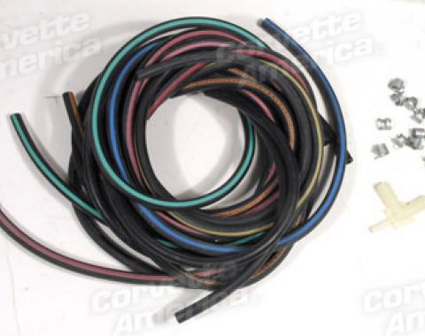 Corvette Heater/Air Conditioning Control Vacuum Hose Kit, with Air Conditioning, 1971-1975