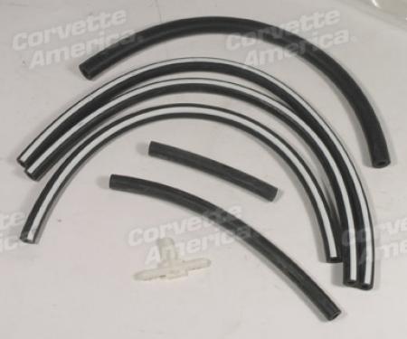 Corvette Emission Hose Kit, 454 Manual, 1973