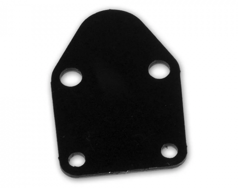 Corvette Fuel Pump Blockoff Plate, on Engine, 1984-1991