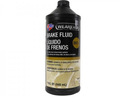 Corvette Brake Fluid, Dot 4 Quart