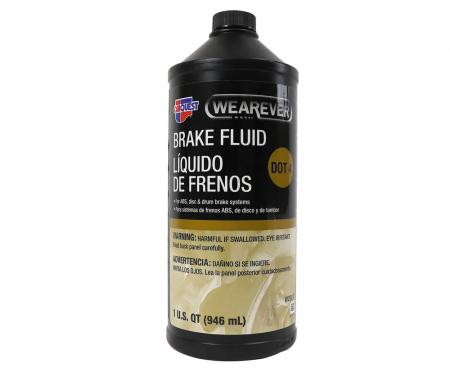 Corvette Brake Fluid, Dot 4 Quart