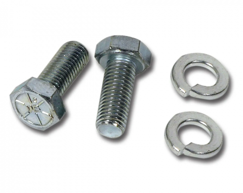 Corvette Air Conditioning Compressor Mount Bolts & Washers, 327/350, 4 Piece, 1964-1976