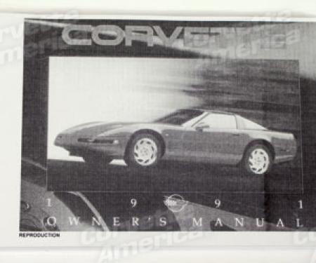 Corvette Owners Manual, 1991