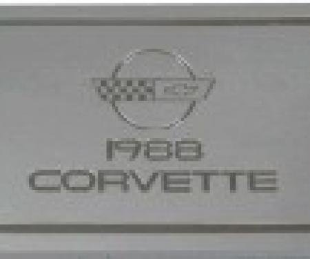 Corvette Owners Manual, 1988
