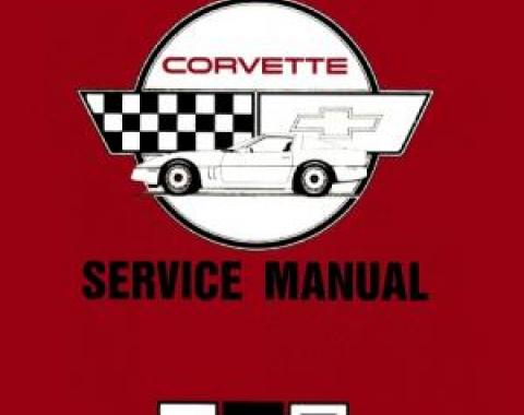 Corvette Service Manual, 1989