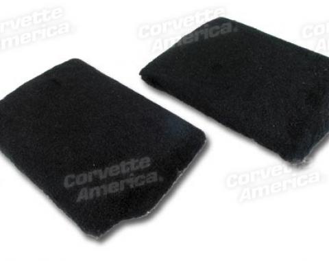 CA 1990-1993 Chevrolet Corvette Front Speaker Cover Assemblies Pile