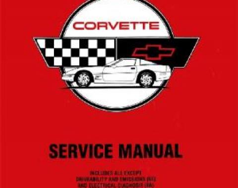 Corvette Service Manual, 1995