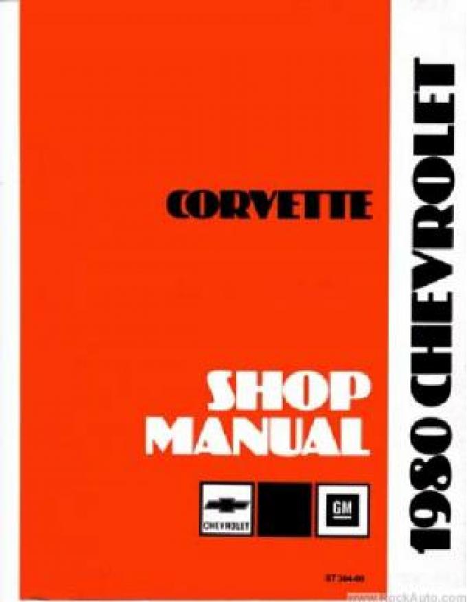 Corvette Service Manual, 1980