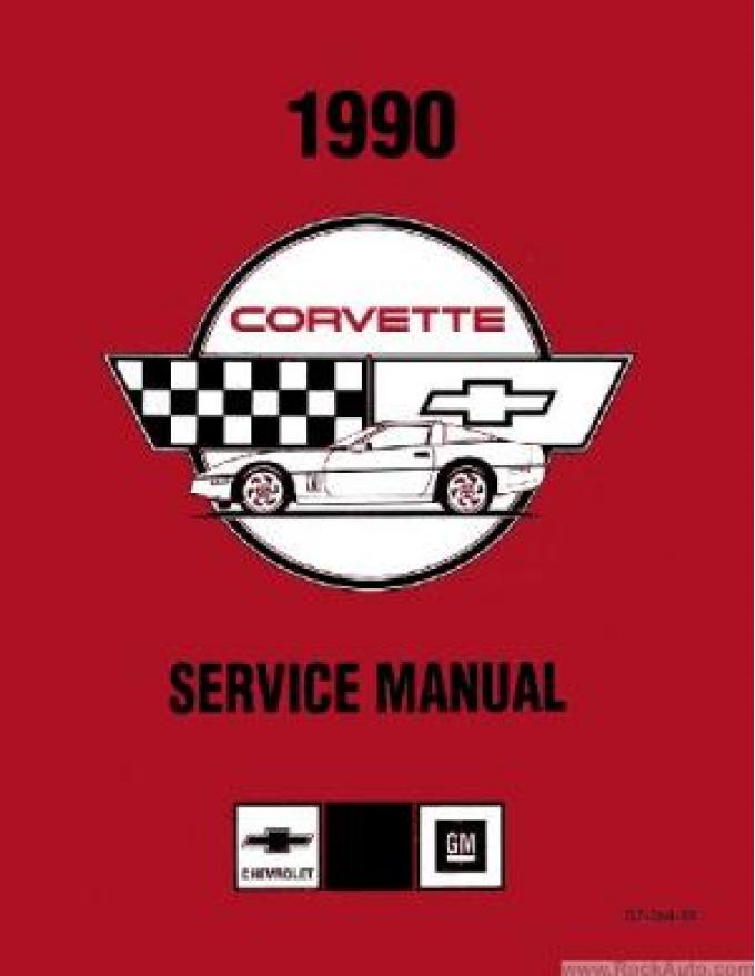 Corvette Service Manual, USED 1990