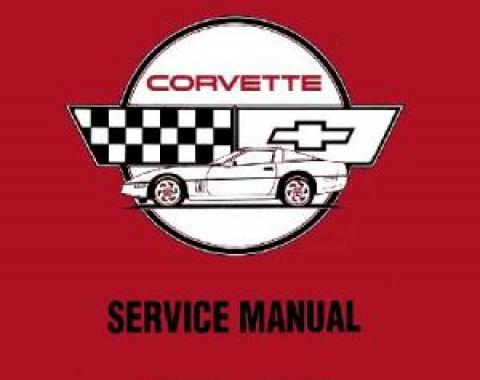 Corvette Service Manual, USED 1990