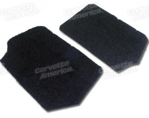 CA 1990-1993 Chevrolet Corvette Front Speaker Cover Carpets Pile
