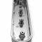 Holly Sniper EFI Valve Cover, Fabricated Aluminum, GM LS Engines, Natural Anodized 890014