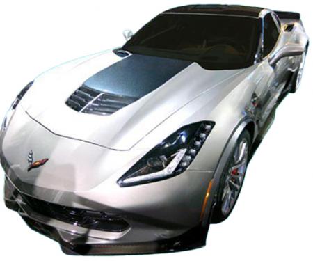 Phoenix Graphix Stinger Hood Decal, Carbon Flash| 376100 Corvette 2014-2016