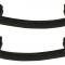 CA 1969-1977 Chevrolet Corvette Special Black Inner Door Handles 44920