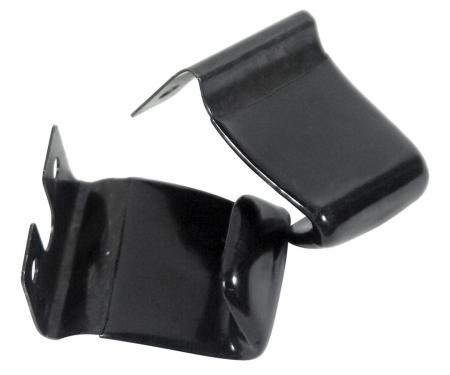 Corvette Windshield Post Weatherstrip Inner Clips, Pair, 1968-1982