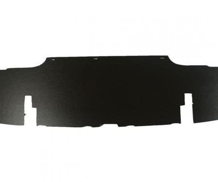 Corvette Flat Trunk Liner, Black, For Cars Without Power Top, 1961-1962