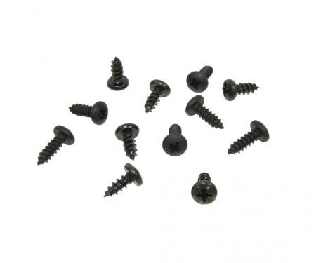 Corvette Windshield Pillar Post Weatherstrip And Retainer Screw Set, 1973-1982