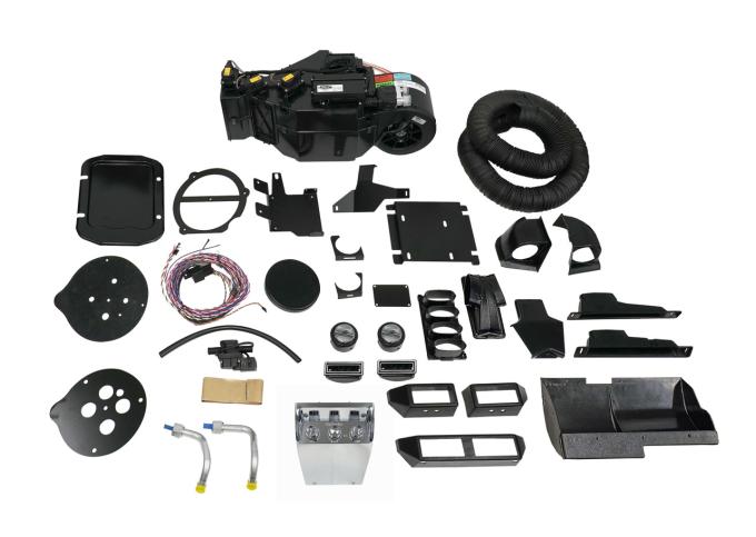Vintage Air 1957 Chevrolet Full-Size Gen 5 SureFit™ Evaporator Kit with 4-Vent Plenum and Deluxe Control Panel 561557