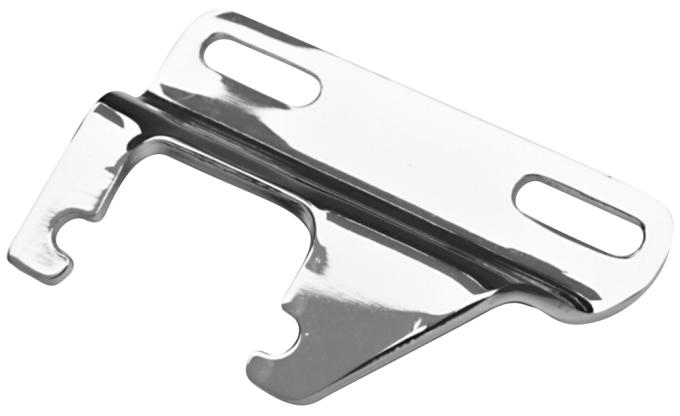 Proform Alt. Bracket, Fits SB Chevys Thru '68, Side Mount with Headers, Chrome, Steel 66661
