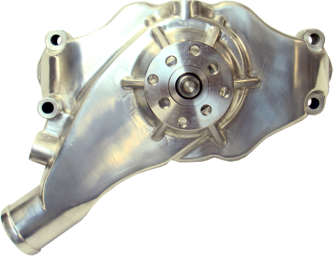 Proform Engine Water Pump, Mechanical Short Style, High Flow Model, Polished, BB Chevy 68242
