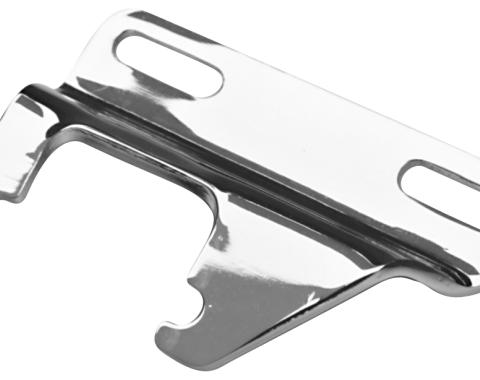 Proform Alt. Bracket, Fits SB Chevys Thru '68, Side Mount with Headers, Chrome, Steel 66661