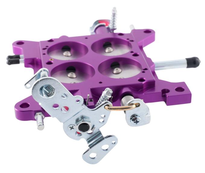 Proform Carburetor Throttle Base Plate, 4150 Model, 850-1050 CFM Mechanical Sec Carbs 67156