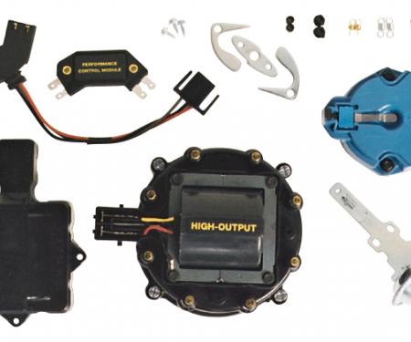 Proform Engine Distributor Tune-Up Kit, Fits GM HEI V8 Dist w/Internal Coil, Black Cap 66945BKC
