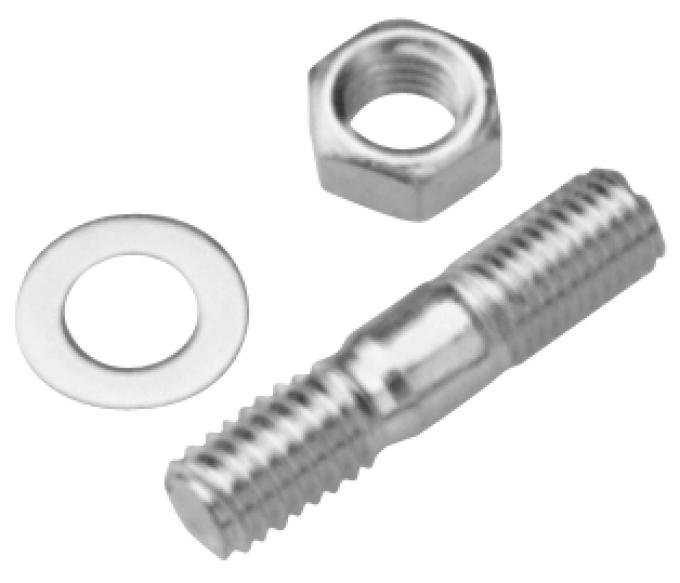 Proform Engine Carburetor Studs with Lock Washers and Nuts, 1-3/8 Inch Length, 4 Pieces 66338