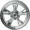 American Racing 17X7 VN615 Torq Thrust II Chrome 5X4.5" bolt 4" back 306114
