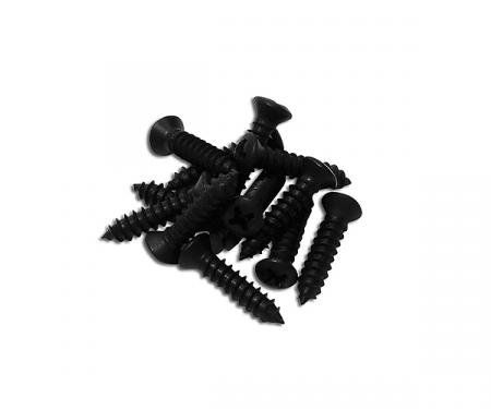 Redline Restomotive® 1978-1982 Chevrolet Corvette 12 Piece Rear Package Shelf Screw Set