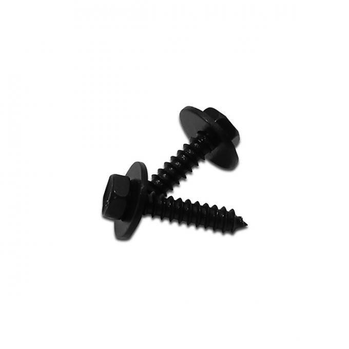 Redline Restomotive® 1984-1996 Chevrolet Corvette Rear Compartment Latch Escutcheon Screws