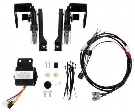 Detroit Speed Corvette C2 Electric Headlight Door Kit 63-67 Corvette 122008