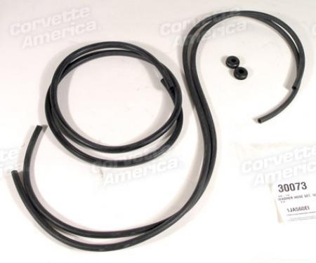 Corvette Washer Hose Set, with Air Conditioning, 1969-1972