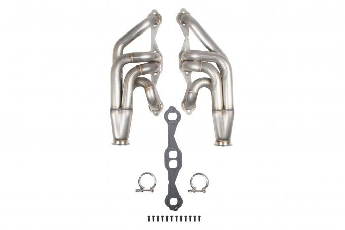 FlowTech Small Block Chevy Turbo Headers, Natural Finish 11572FLT