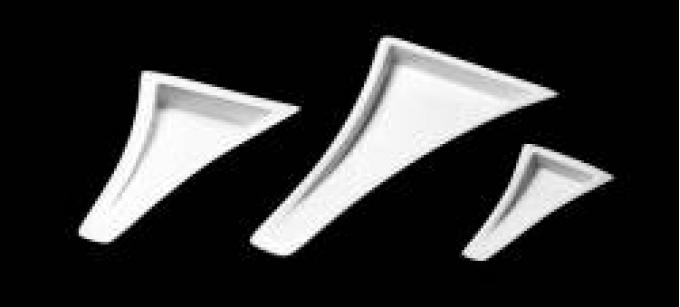 Corvette Hood Ducts, Naca, Small, ACI,  1984-1996