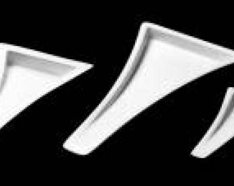 Corvette Hood Ducts, Naca Medium, ACI, 1984-1996