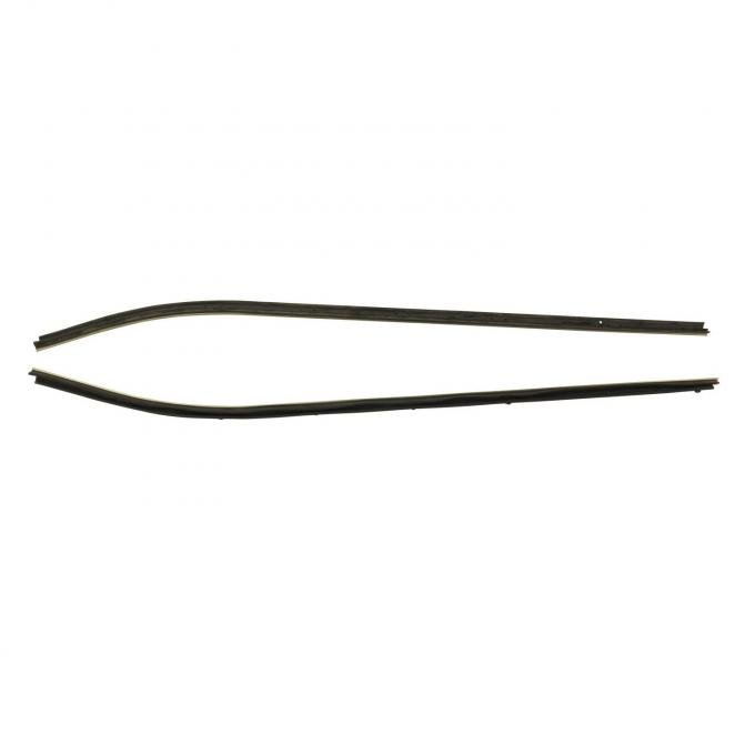 PUI Interiors 1969-1975 Chevrolet Corvette Convertible Left & Right Outer Only Window Felts F22789