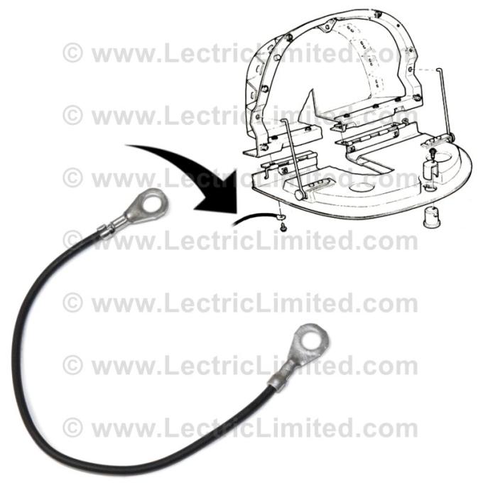 Lectric Limited 1963 Chevrolet Corvette Ground Wire VGW6300GB